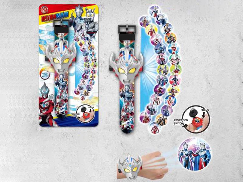 Ultraman Taiga Projection Flip Cover Watch