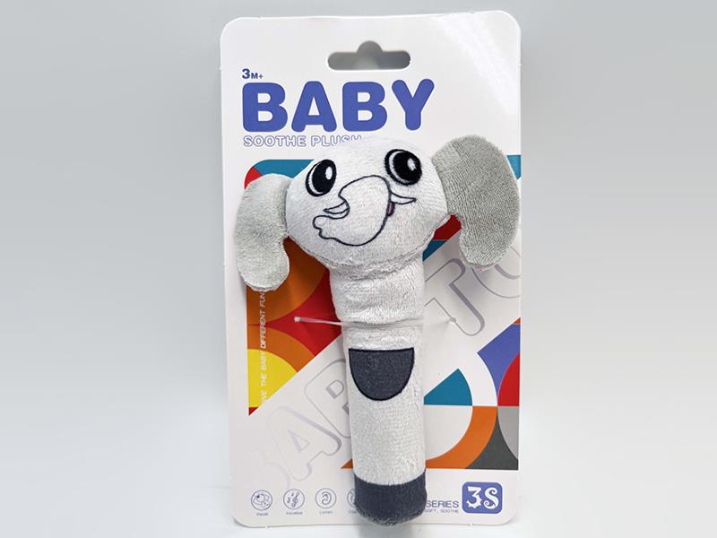 Plush Hand Rattle Toy