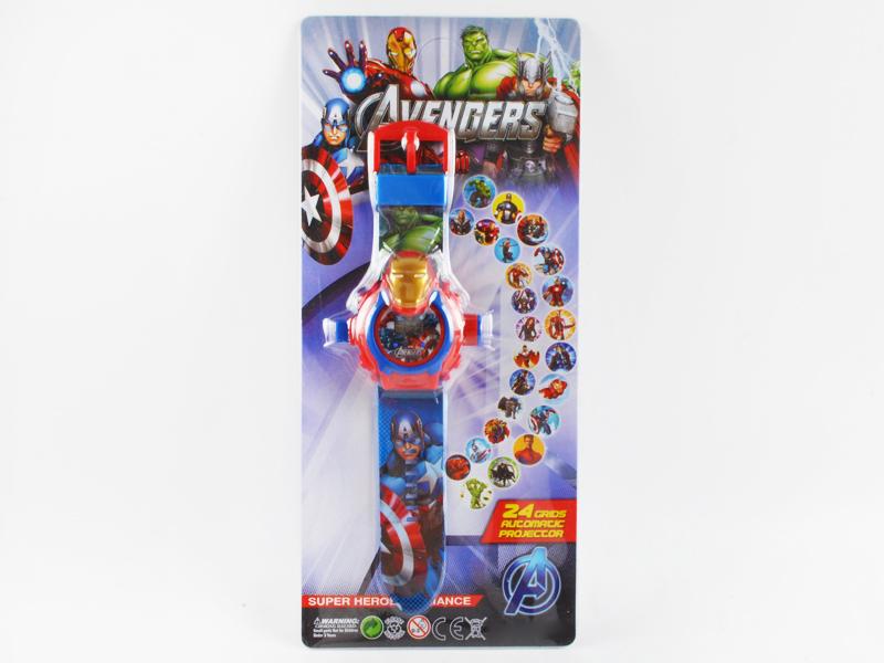 Captain America Watch Pojector With 24 Pictures