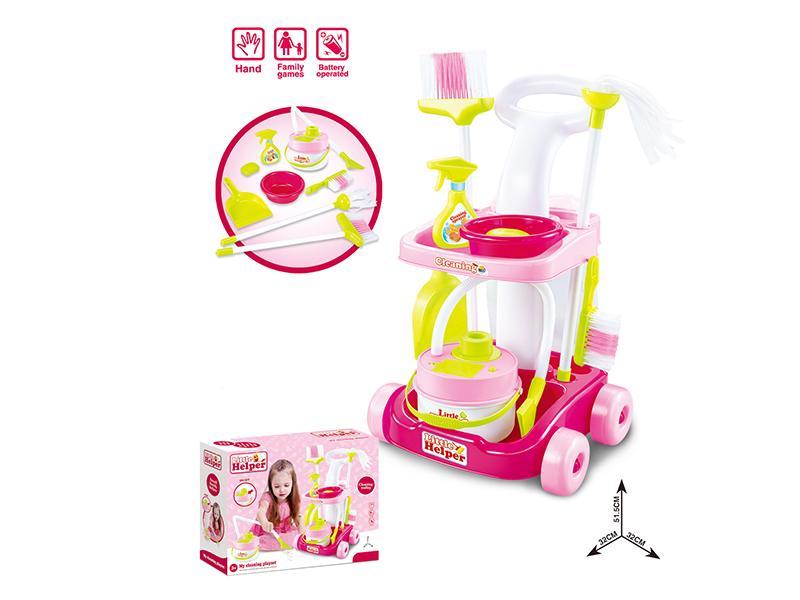 Toy cleaning set