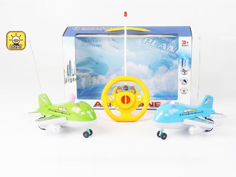 2CH  Cartoon R/C Airliner(With Light)