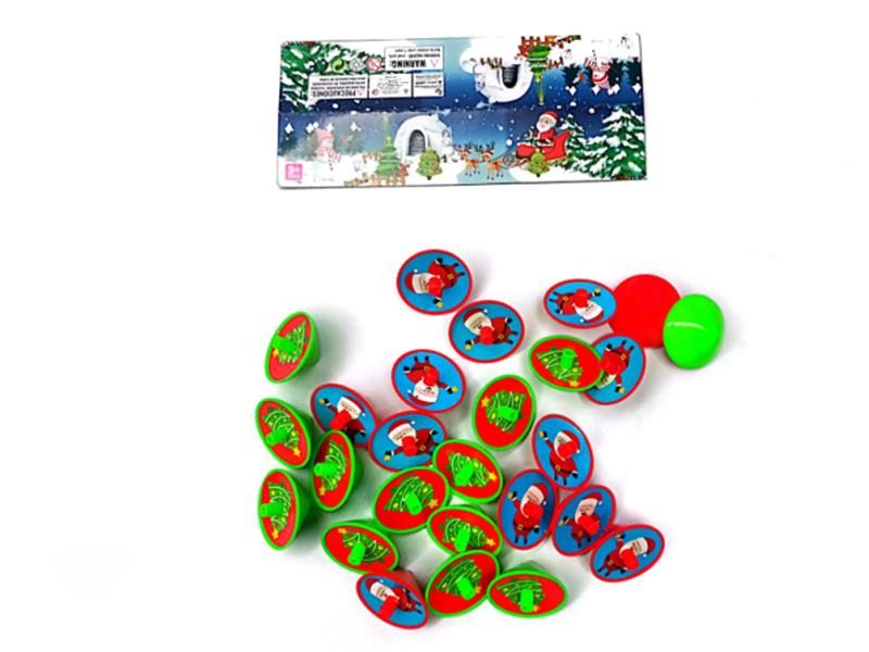 Christmas Spinning Tops Toys 24pcs