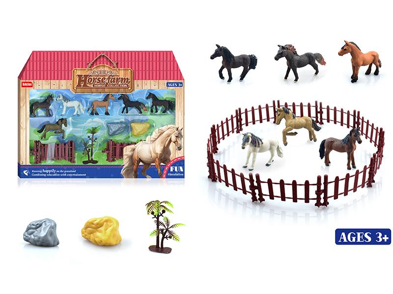 Model Horse Set