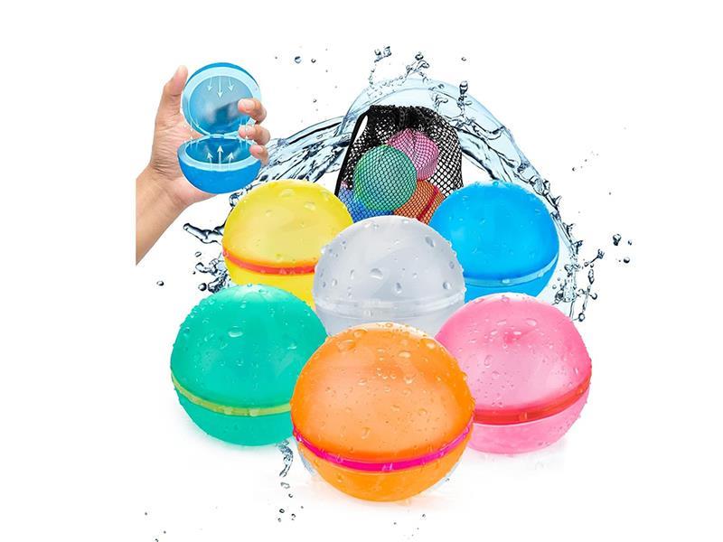 Silicone Magnetic Water Ball 6pcs