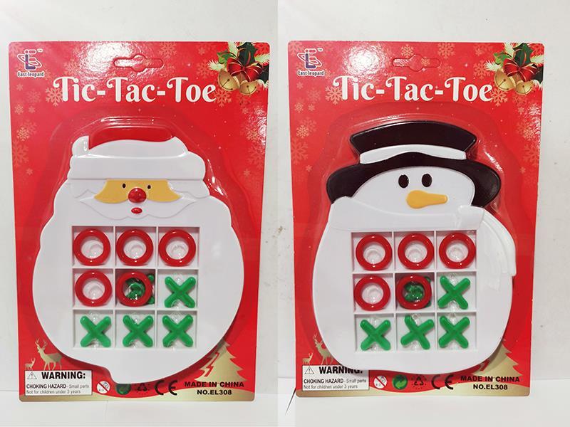 Snowman  Santa Claus Tic-Tac-Toe