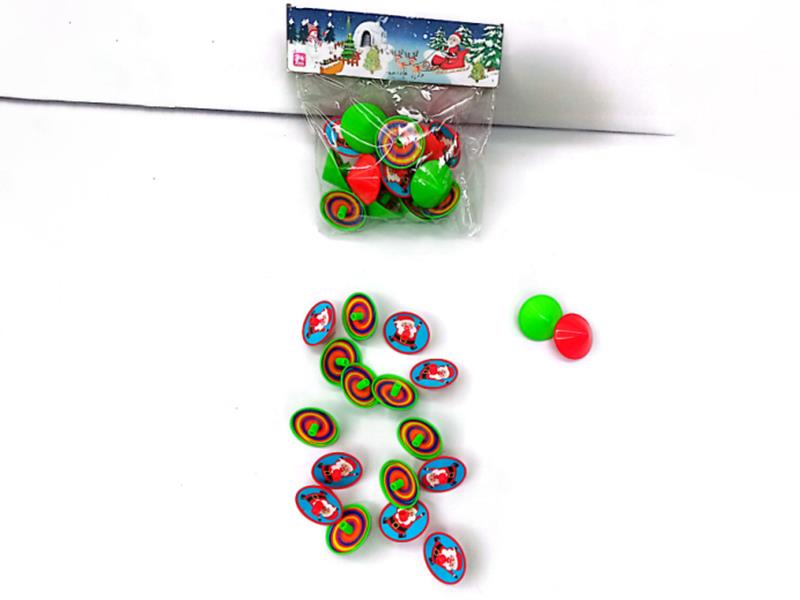 Christmas Spinning Tops Toys 16pcs