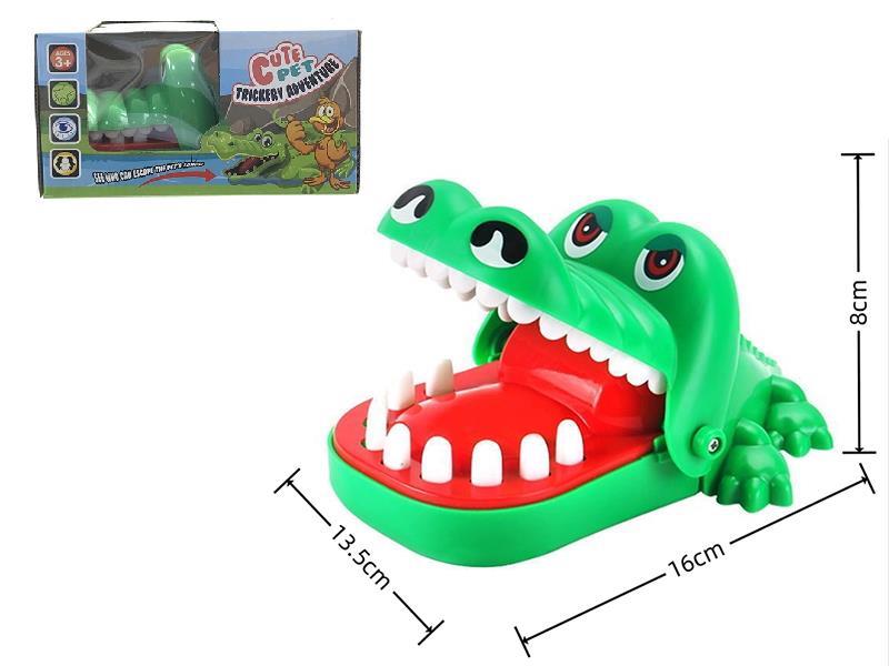 Finger Biting Crocodile Toy(Soft Teeth)