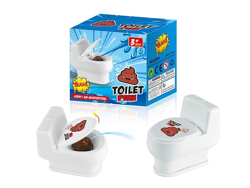 Prank Toy Spray Water Toilet