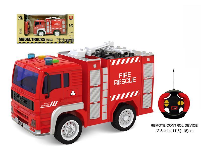 RC Fire Fighting Truck（4CH With Light)