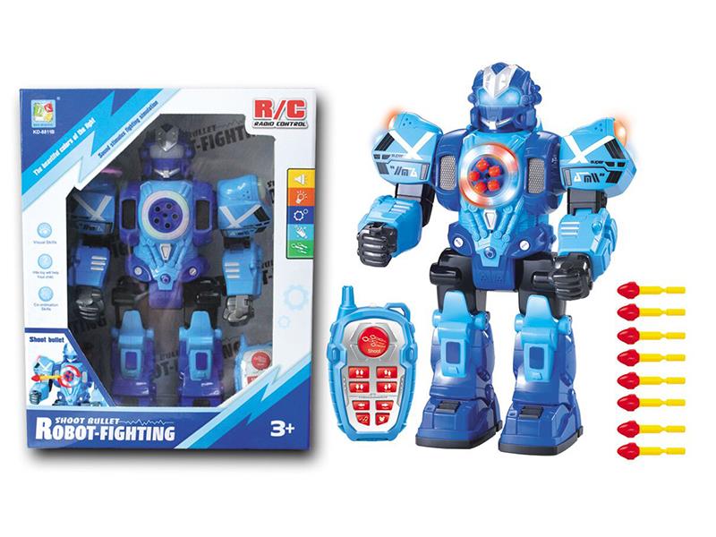 Infrared Ray Remote Control Robot(Blue)