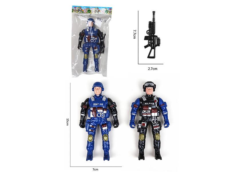 Policeman Toy With Flash Lights