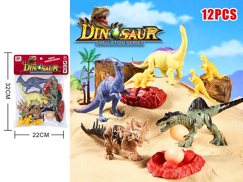 Static Dinosaur Set 12PCS