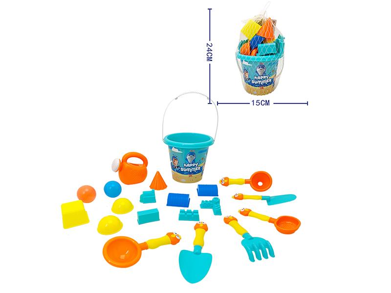 Castle Sand Bucket Set 20pcs