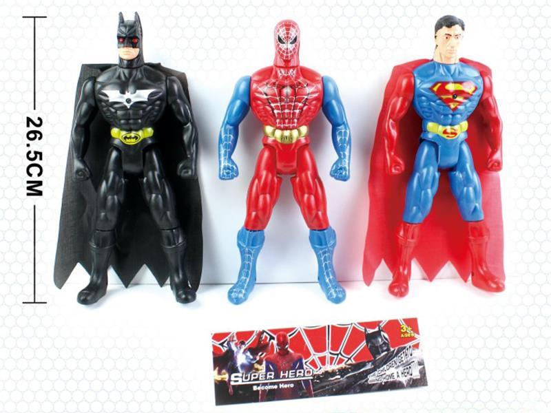 Superman/Batman/Red Spider-Man 26.5CM Action Figure