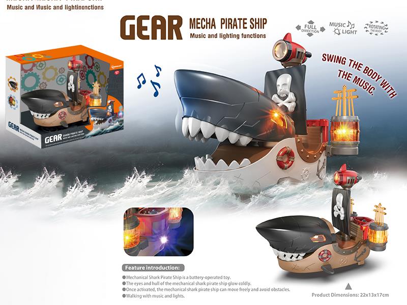 Pirate Shark Ship