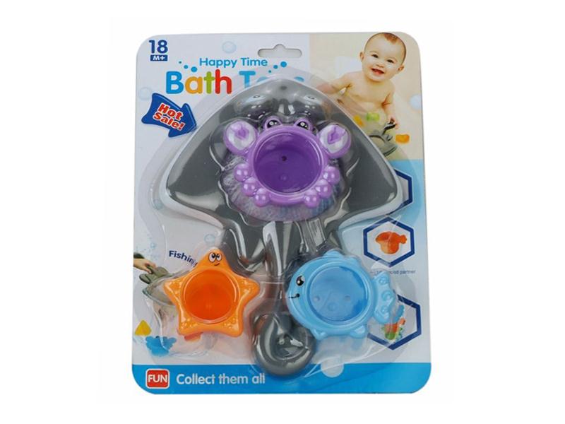 Octopus folding cup bath composition