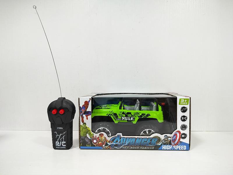 2-Channel Remote Control Jeep Truck(Hulk)