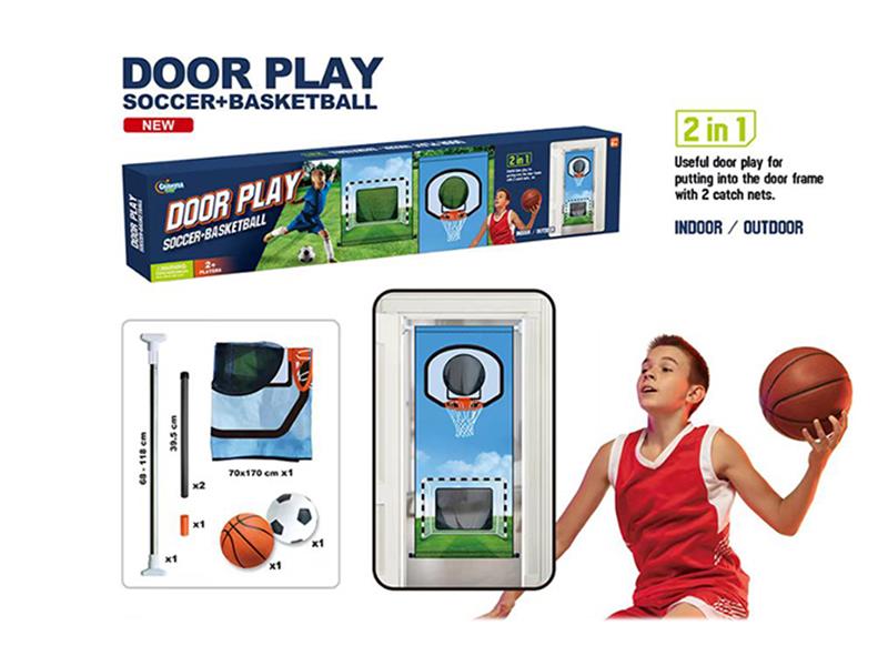 Door Hanging Football Basketball 2 In 1