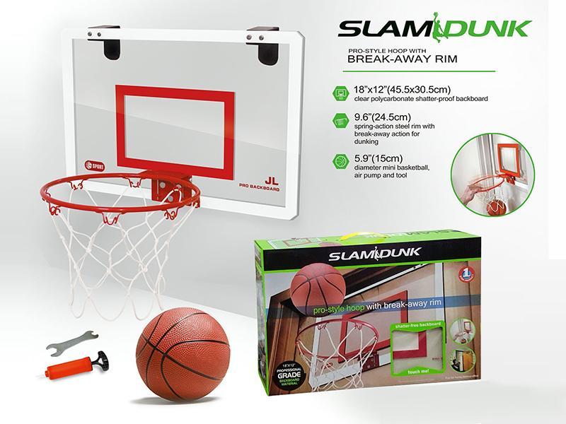 Simulations Transparent Basketball Board