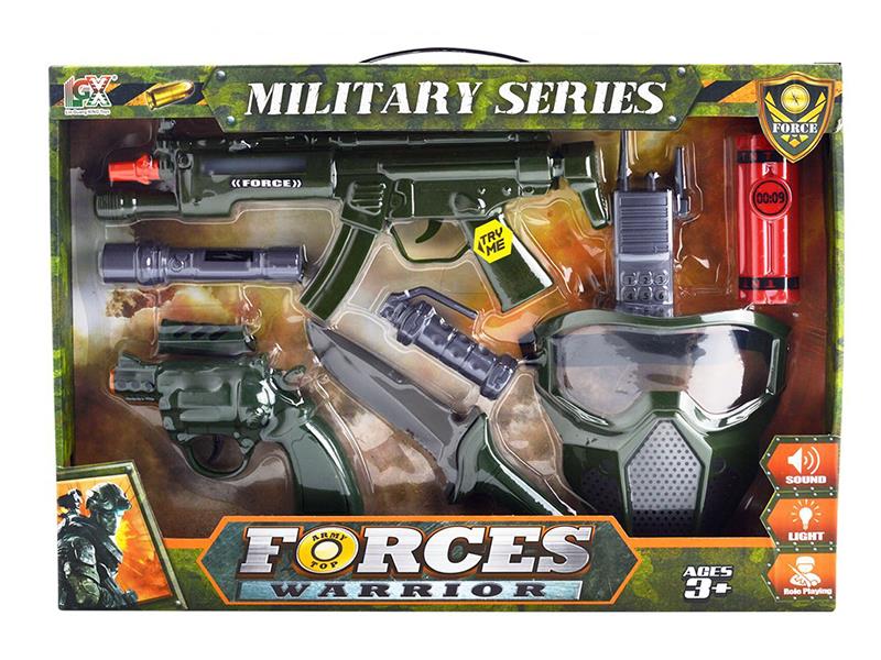 Military Play Set(Gun With Sound)