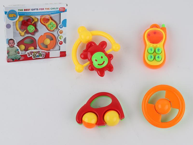 4pcs shaking bell toy