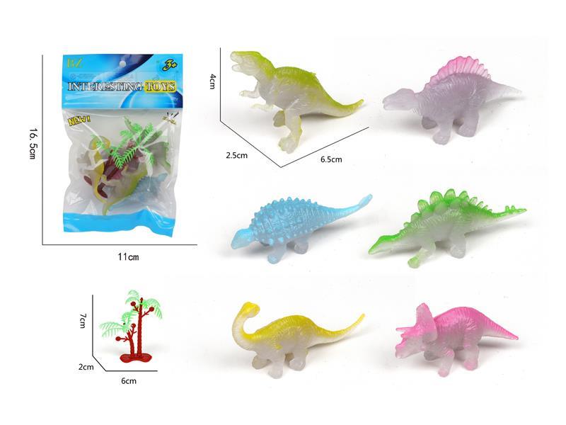 Nightglow Dinosaur Toy Set