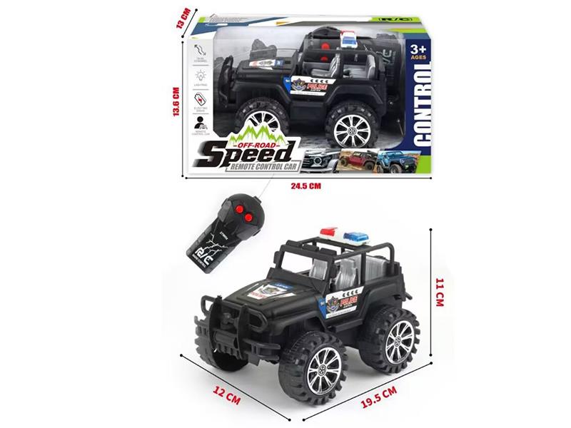 2-Channel Remote Control Jeep Police Car