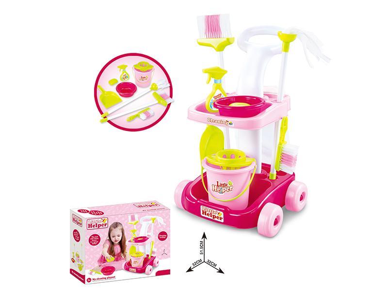 Toy cleaning set