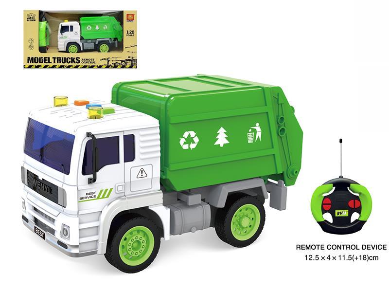 RC Sanitation Truck（4CH With Light)