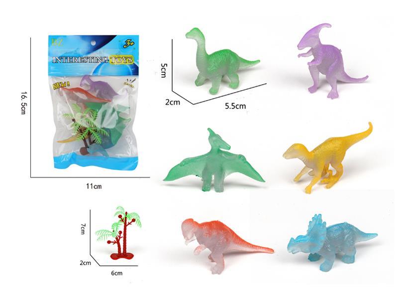 Nightglow Dinosaur Toy Set