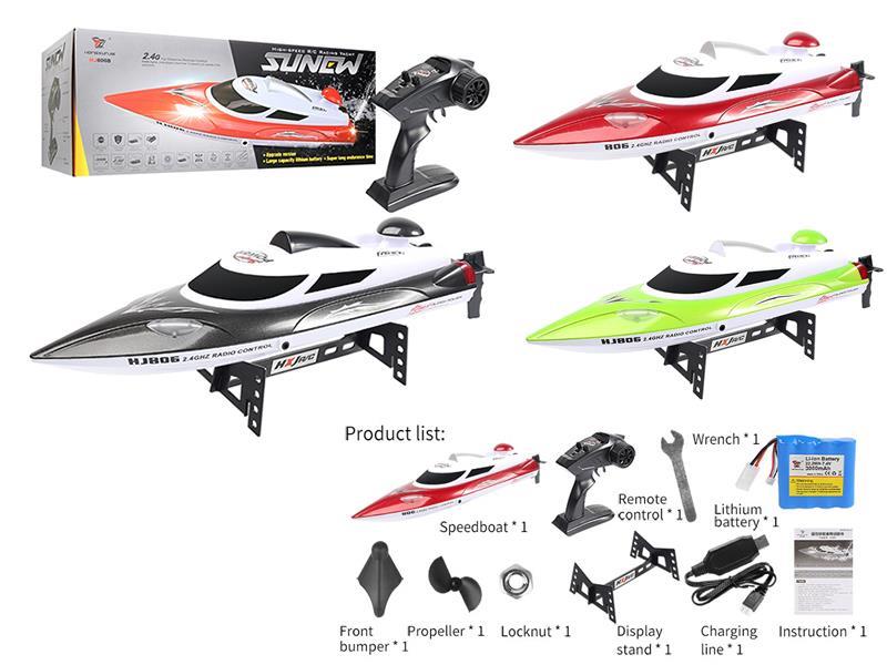 High-Speed Remote Control Speedboat