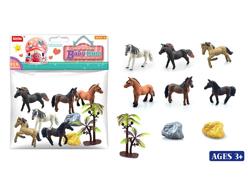 Model Horse Set