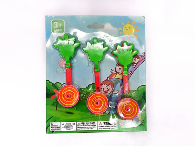 Hand Clapper + Spinning Tops Toys(6PCS)