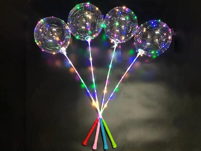 Handle Style Luminous LED Bobo Ball