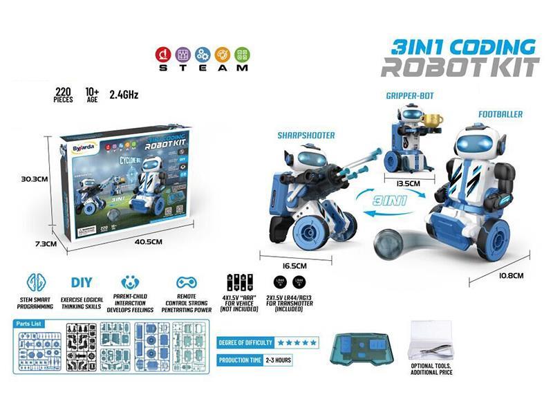 3-In-1 Programming Robot