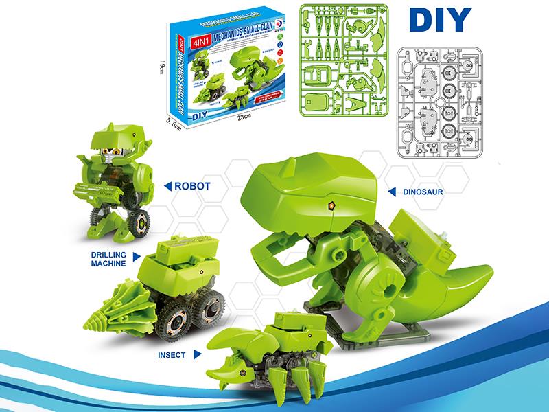 4 In 1 Science And Education DIY Robot