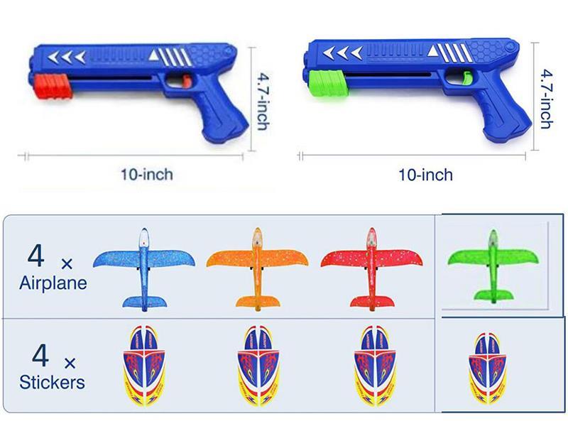 2 Gun ,4 Airplanes With Light