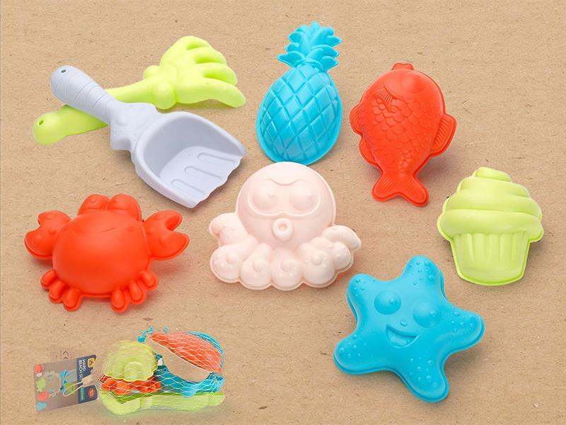 8PCS SAND BEACH TOYS