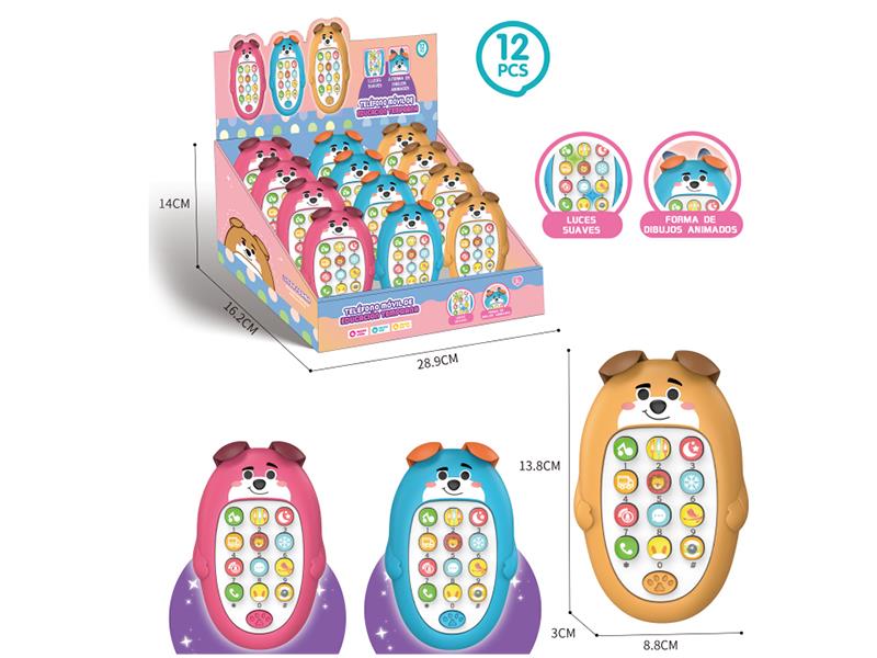 Early Education Mobile Phone(Castellano)12PCS