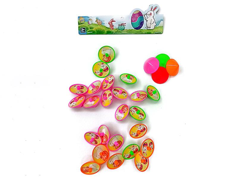 Easter Spinning Tops Toys 24pcs