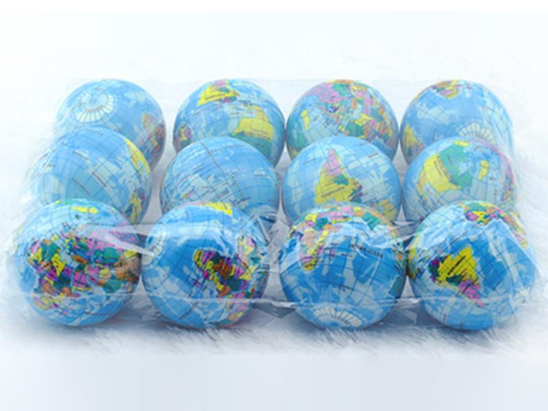 7.5cm Earth Pattern Pu Ball