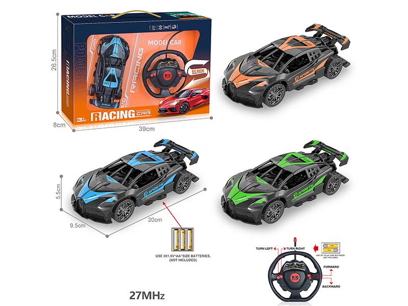 27Mhz 1:18 4-Channel Remote Control Bugatti Racing Car(Not Included Batteries)