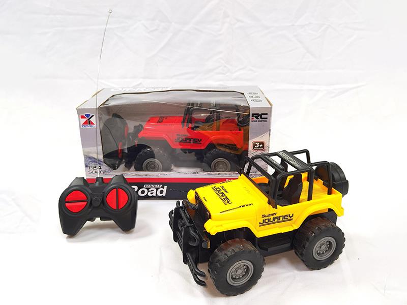 1:24 Remote Control Jeep Off-Road Vehicle