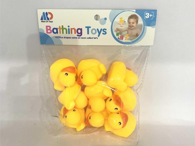 9PCS Vinyl Duck Toy