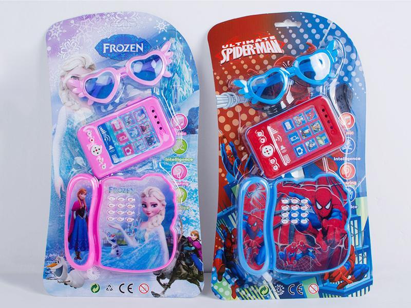 Frozen Spiderman Telephone Set