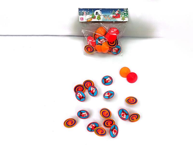 Christmas Spinning Tops Toys 16pcs