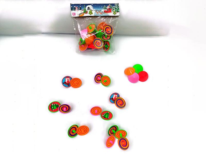 Christmas Spinning Tops Toys 16pcs