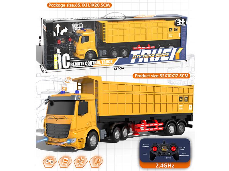 2.4G Remote Control European Style Dump truck(Included batteries)