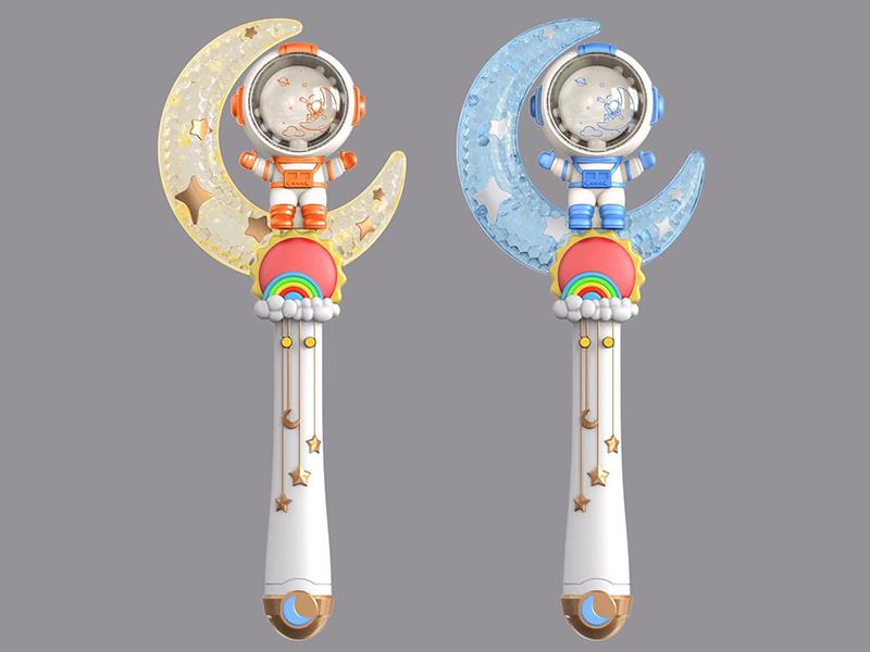 Astronaut Rotating Ball Flash Stick With Sound, Dual Switch