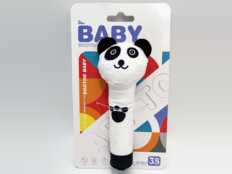 Plush Hand Rattle Toy